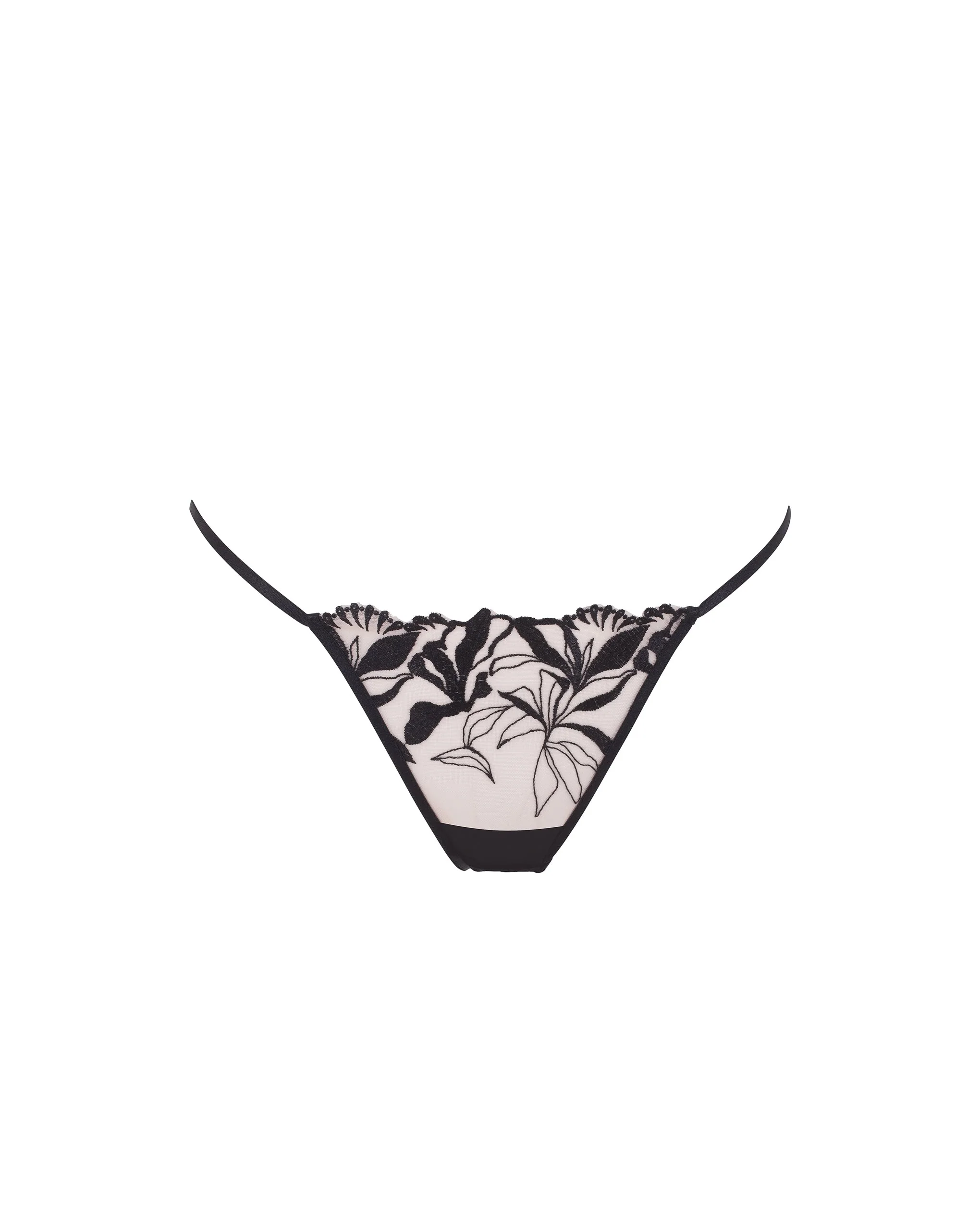 Persephone Slip Trasparente/Nero - Image 5