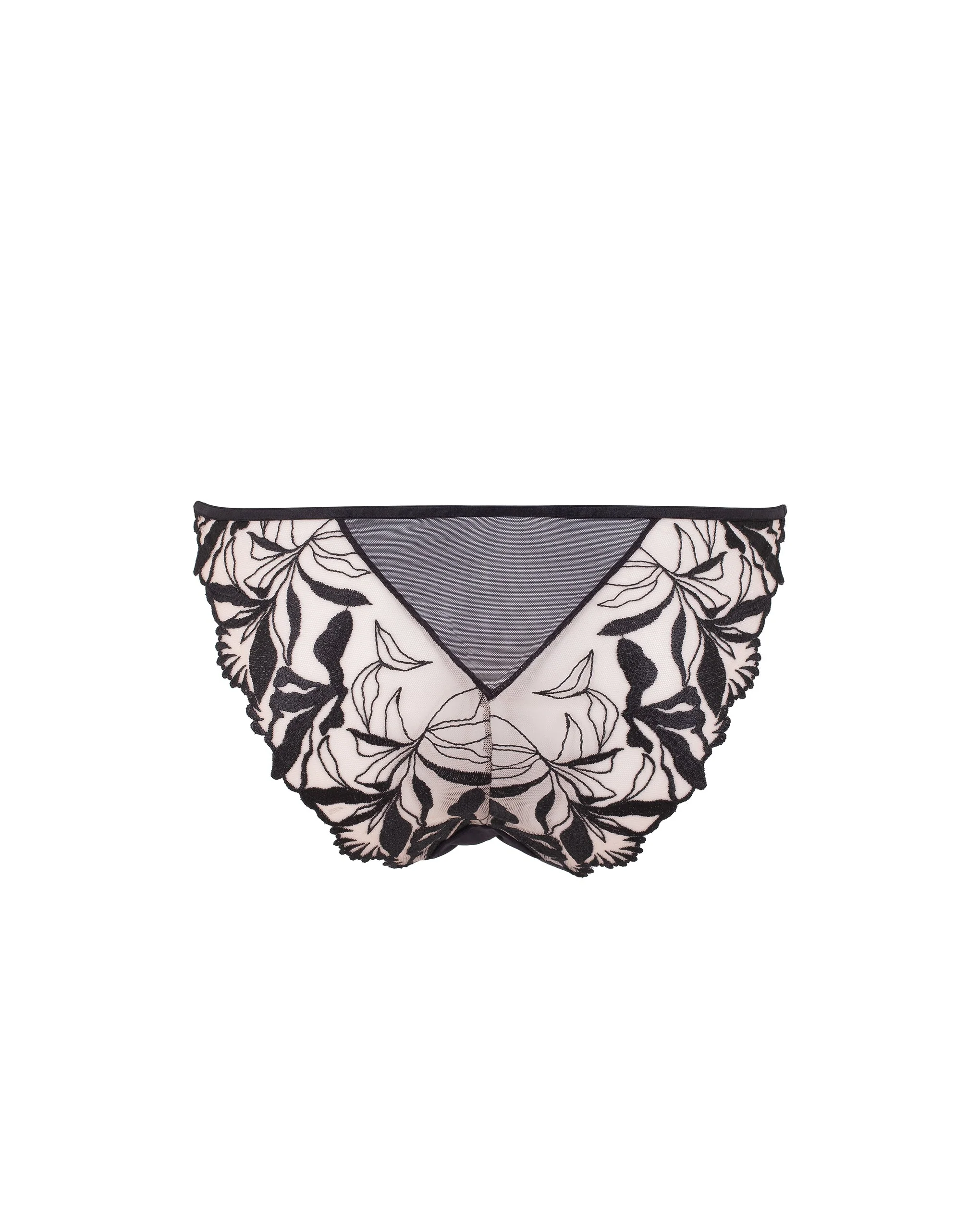 Persephone Slip Trasparente/Nero - Image 6