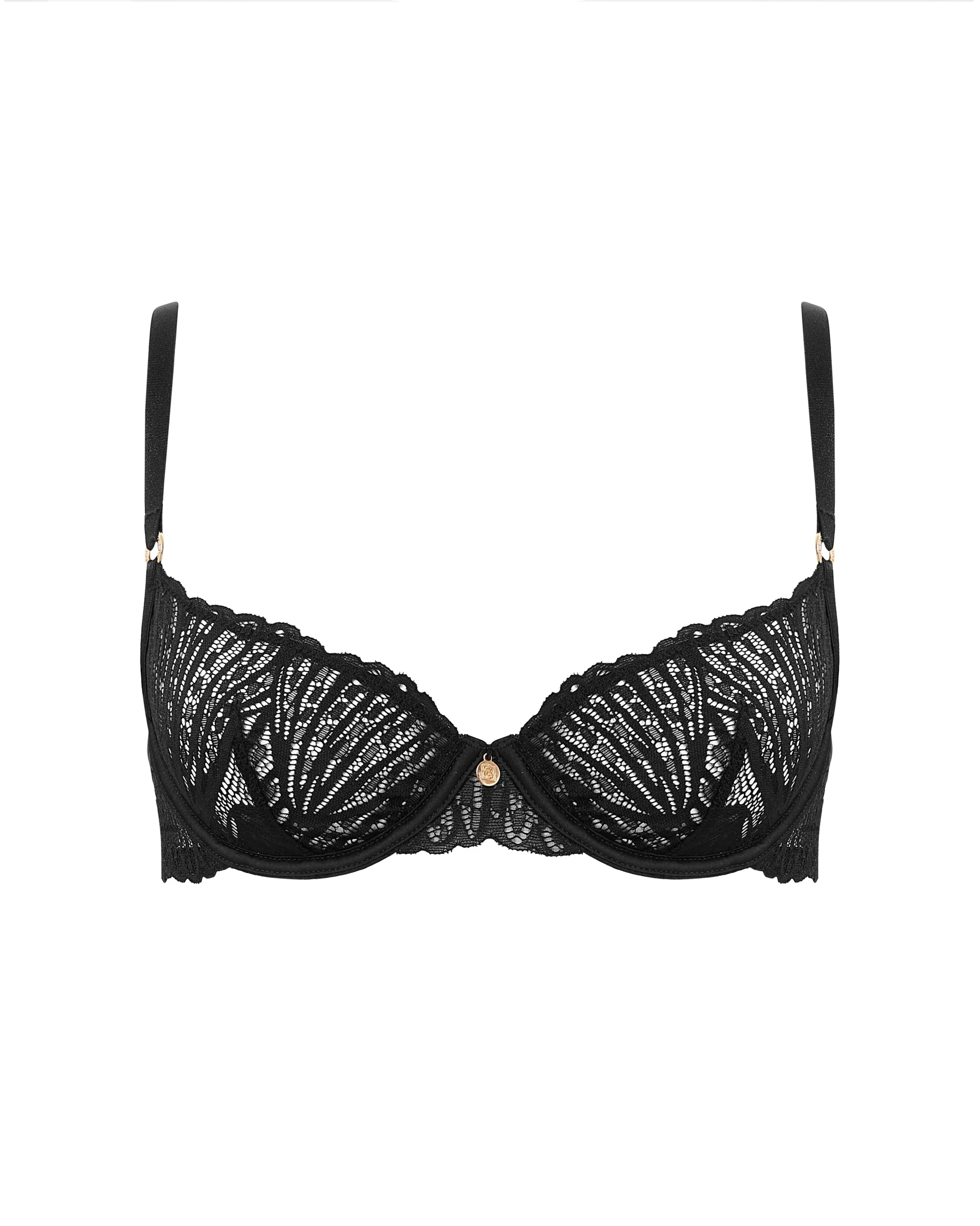 Peyton Reggiseno in Pizzo Nero - Image 5