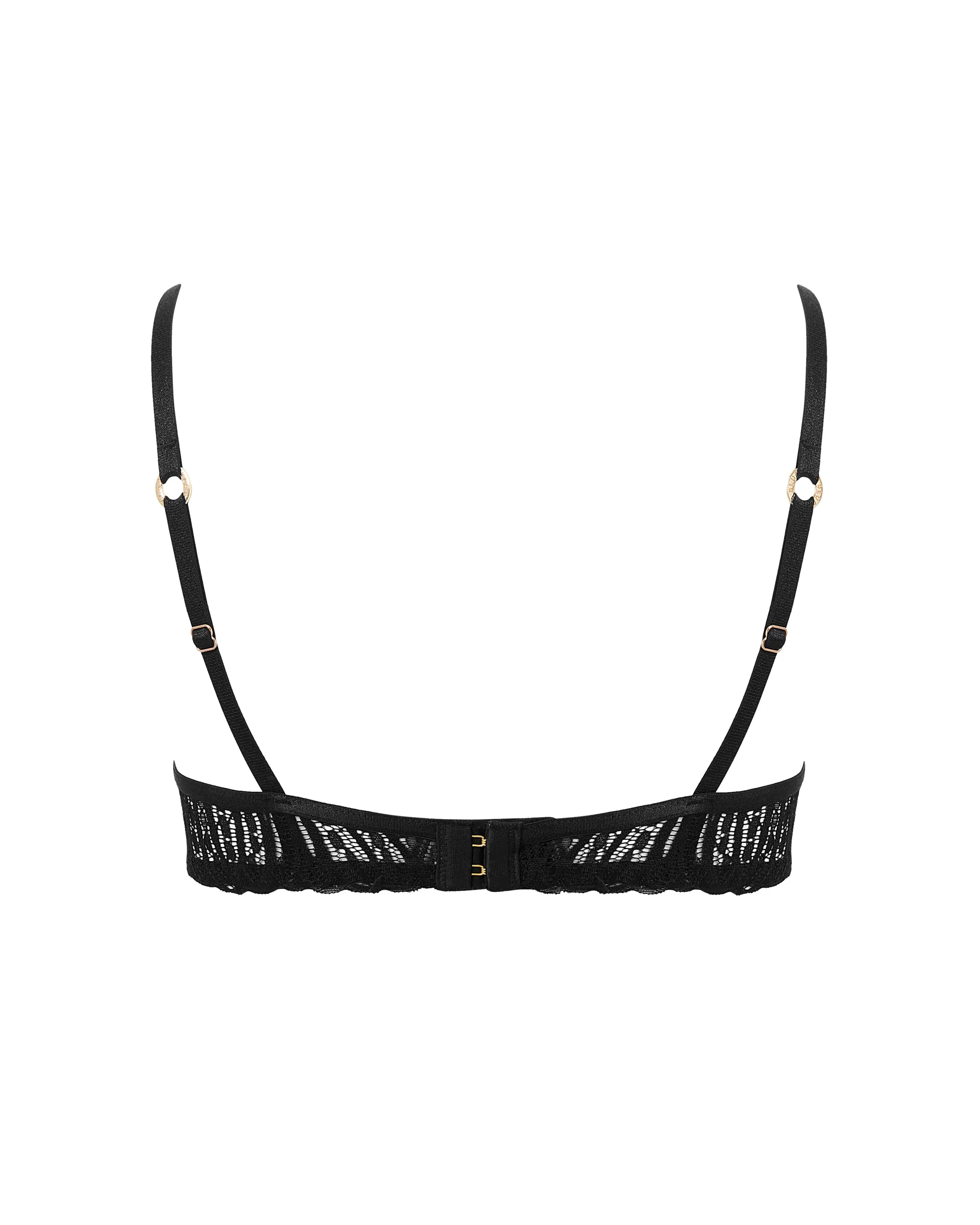 Peyton Reggiseno in Pizzo Nero - Image 6