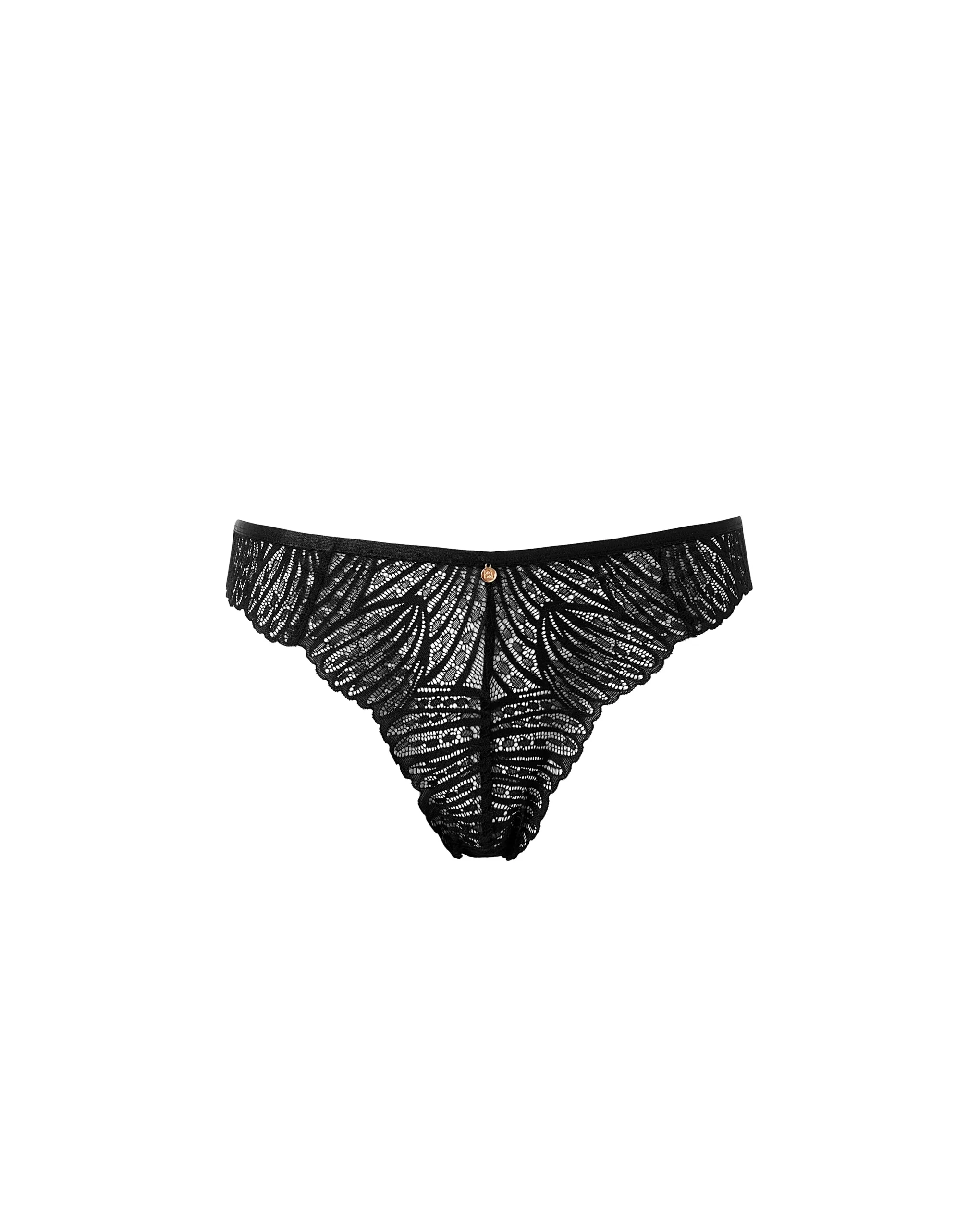 Peyton Perizoma in Pizzo Nero - Image 5