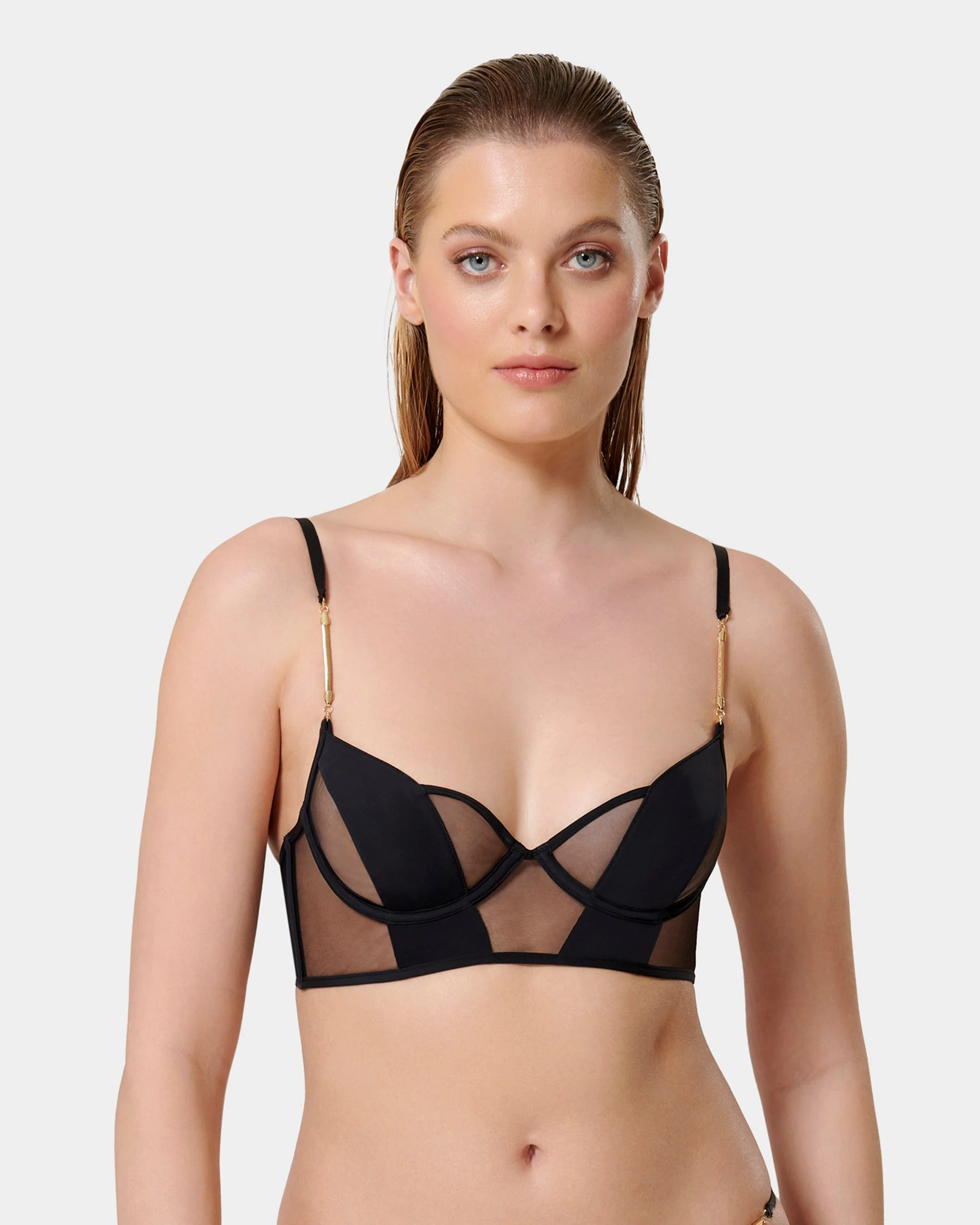 Raine Reggiseno Longuette Nero