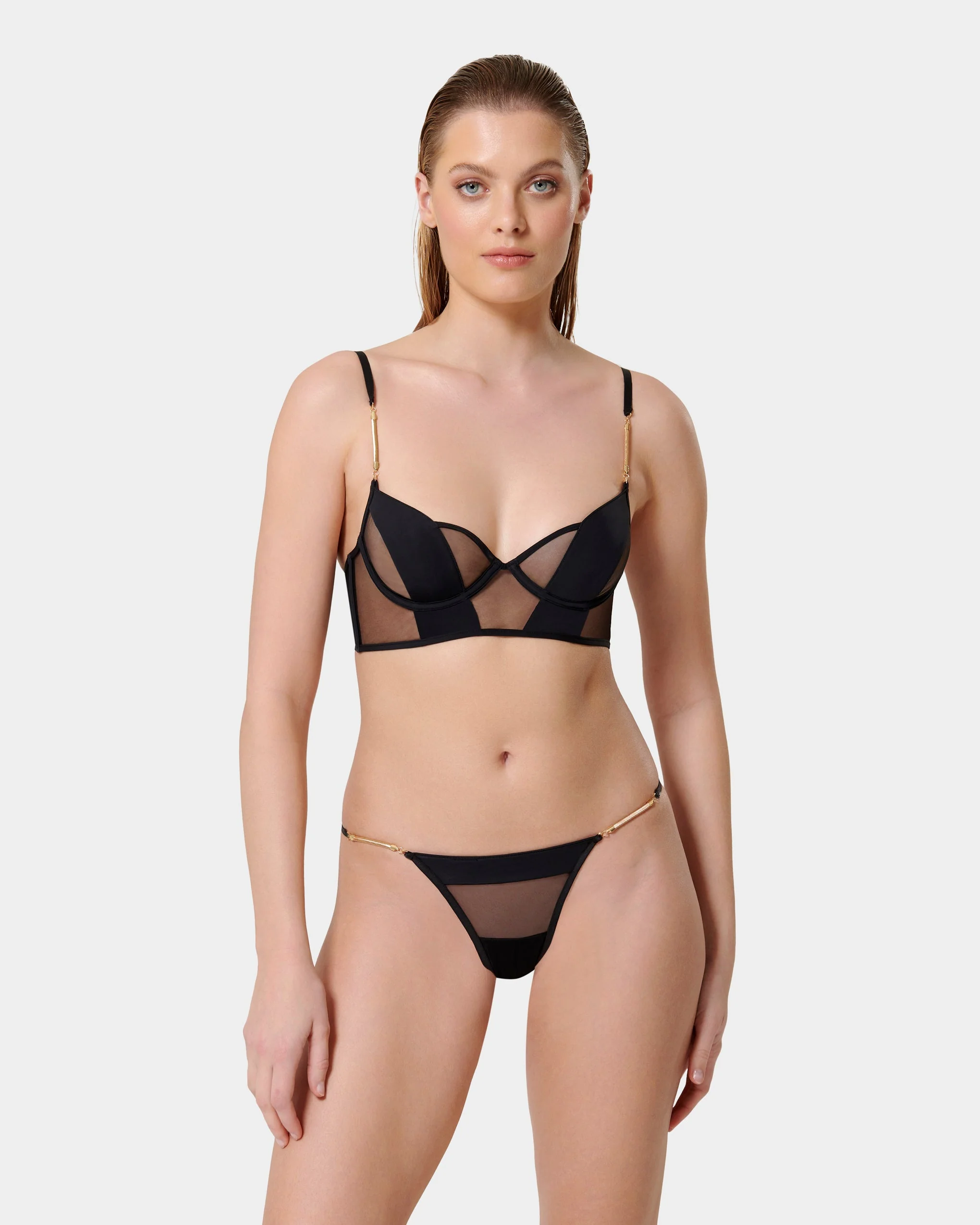 Raine Reggiseno Longuette Nero - Image 2