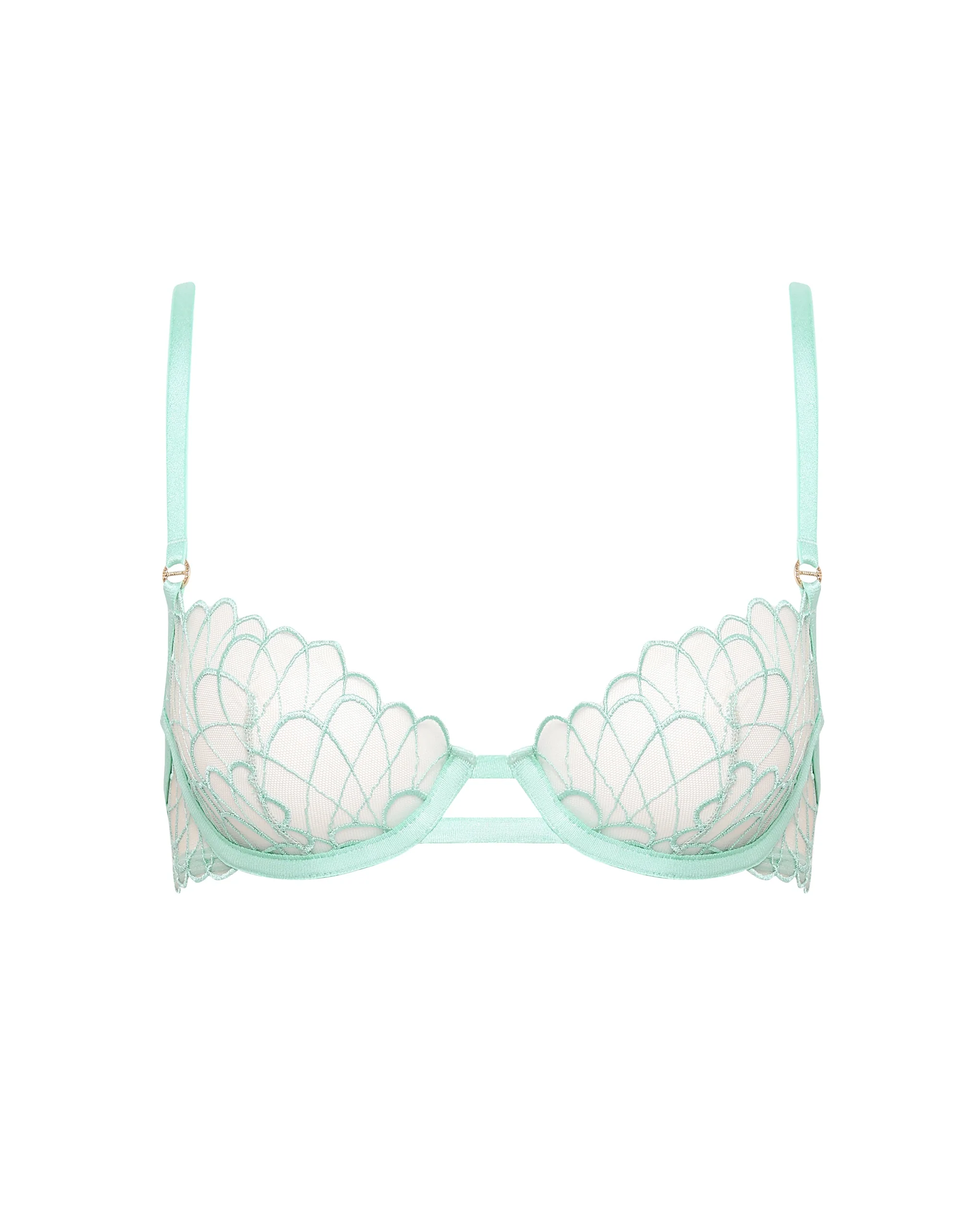 Rosetta Reggiseno con Ferretto Verde Menta - Image 5