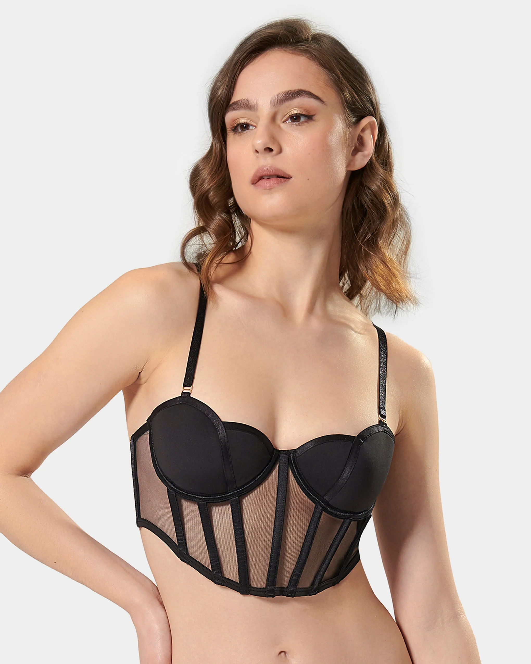 Rowan Bustier Nero