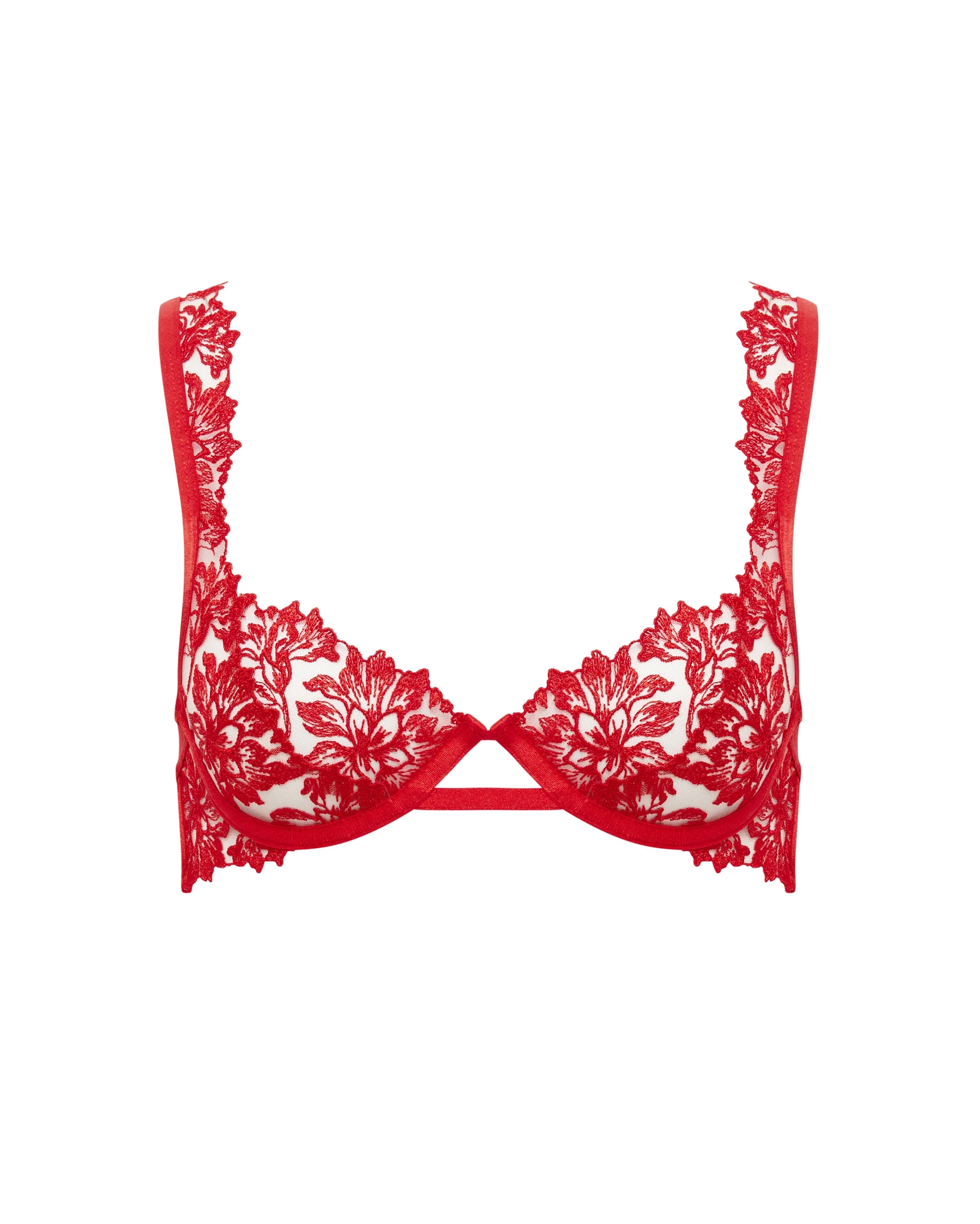 Samara Reggiseno con Ferretto Rosso/Trasparente - Image 5