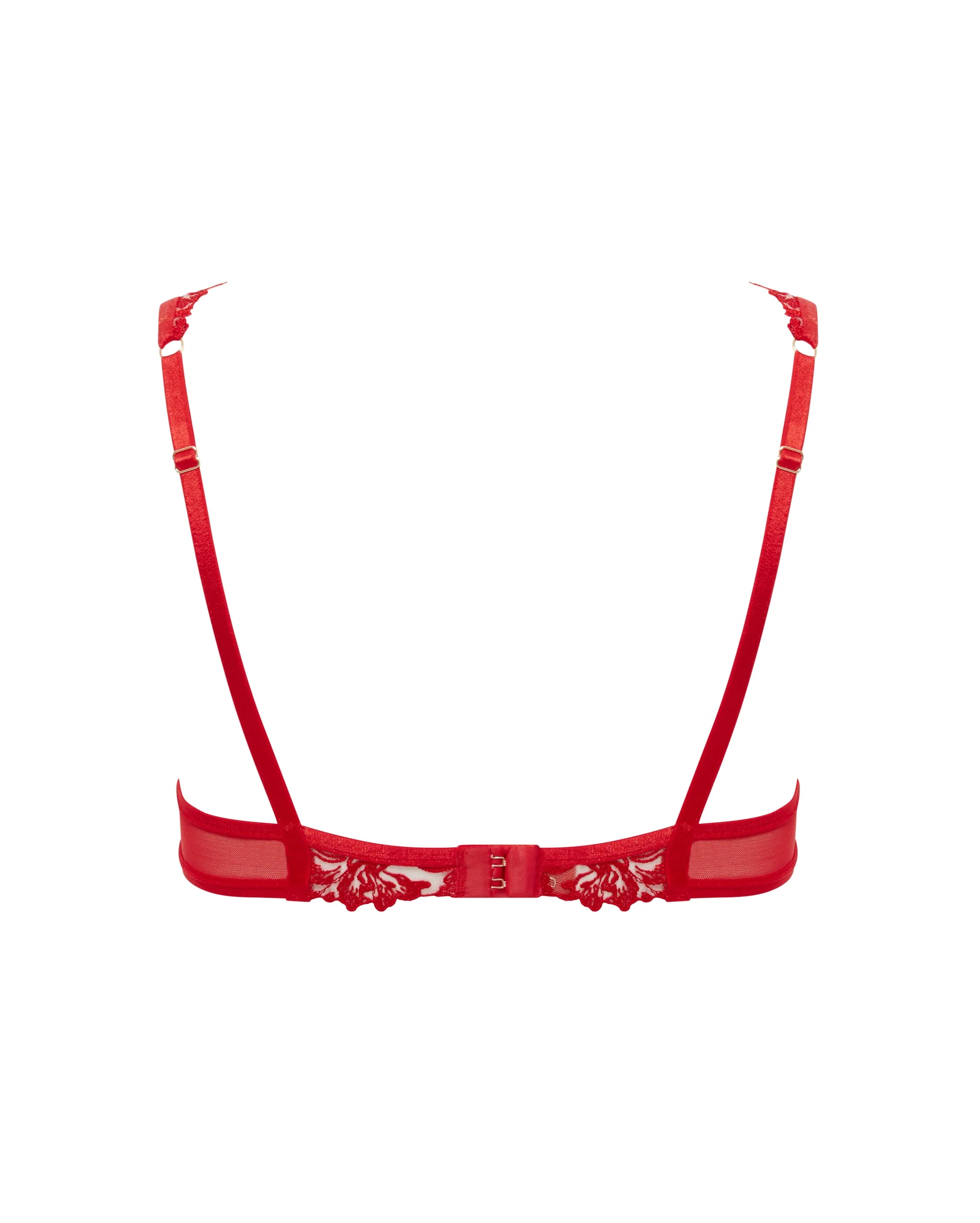 Samara Reggiseno con Ferretto Rosso/Trasparente - Image 6