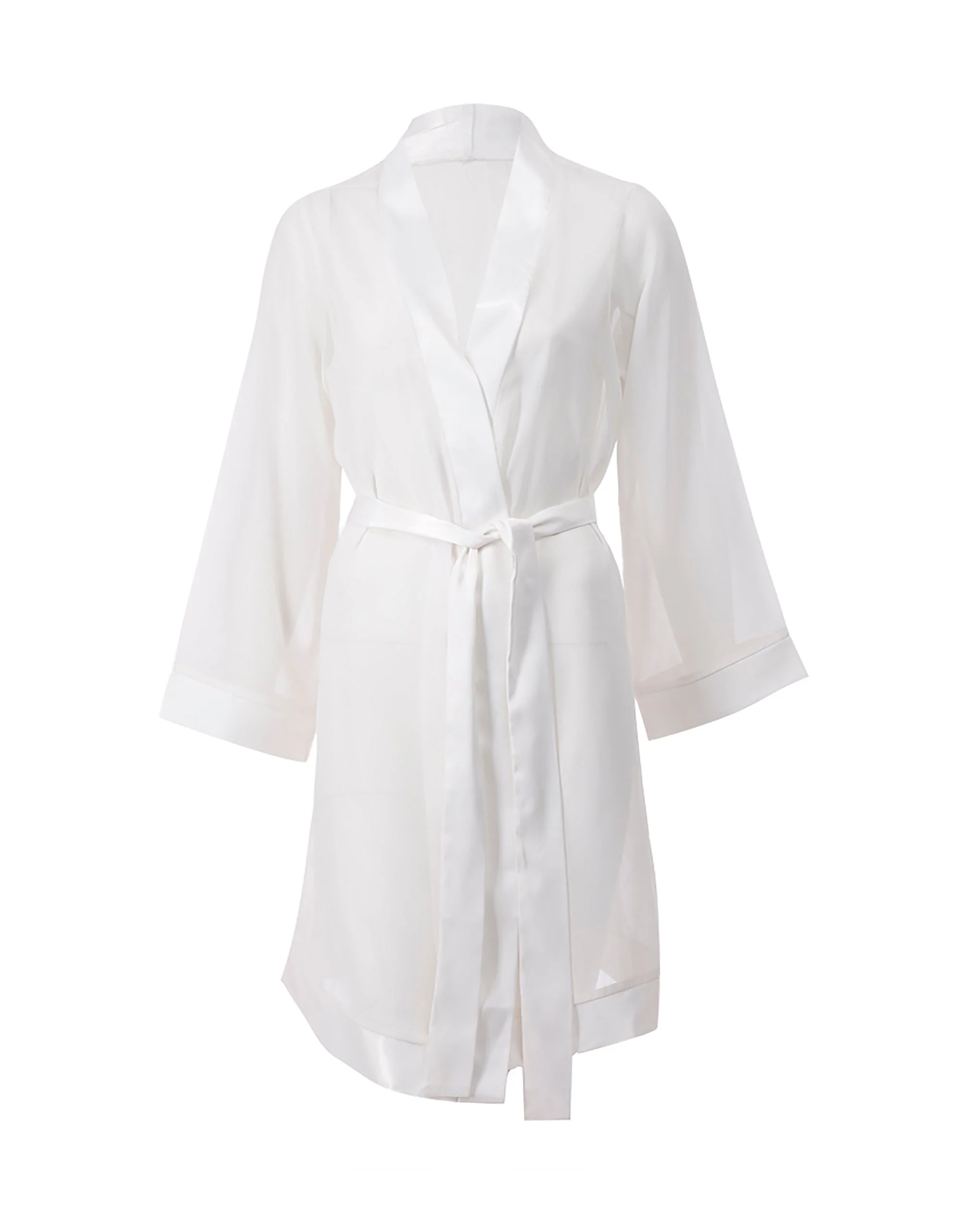 Chiffon Kimono Avorio - Image 5