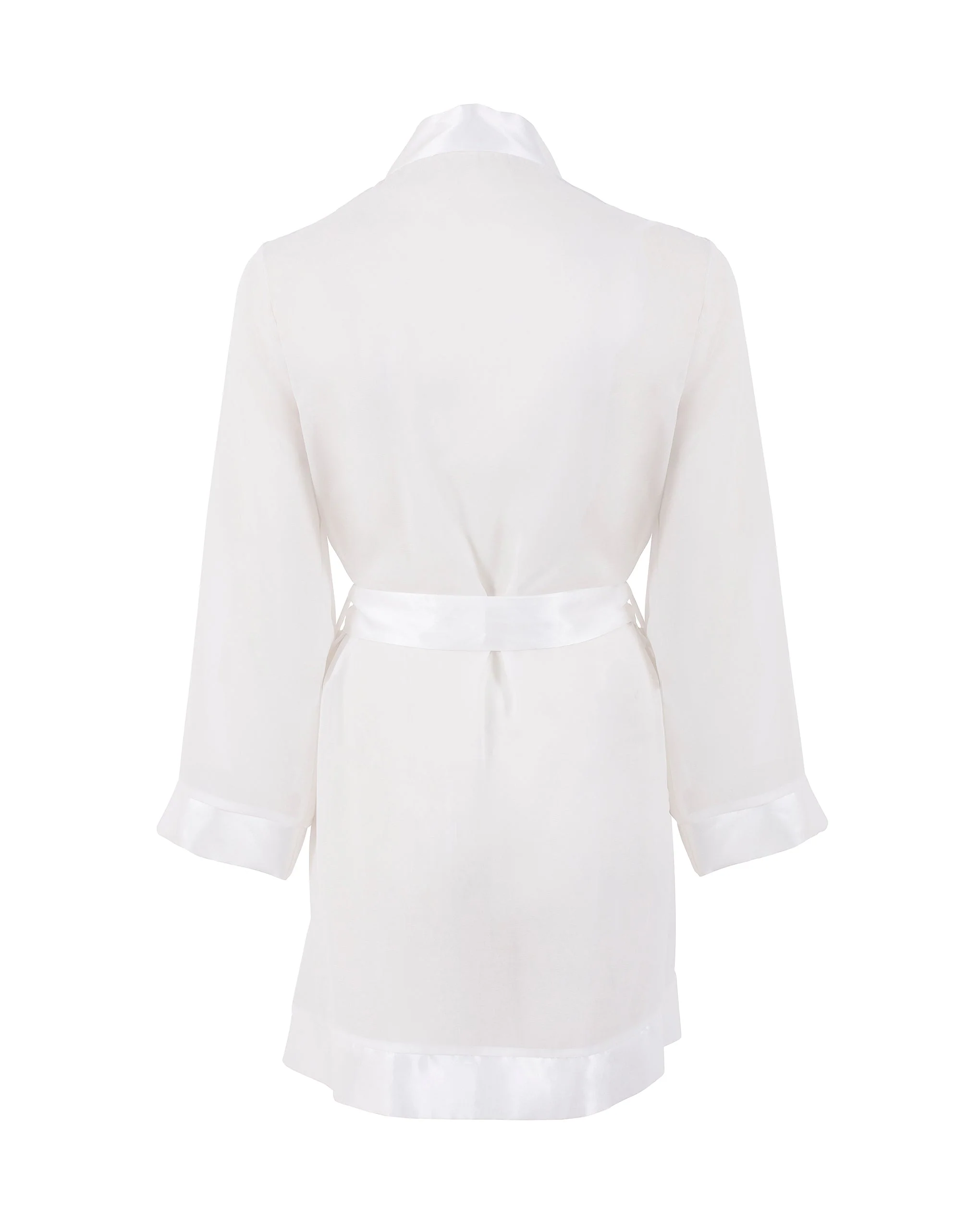 Chiffon Kimono Avorio - Image 6