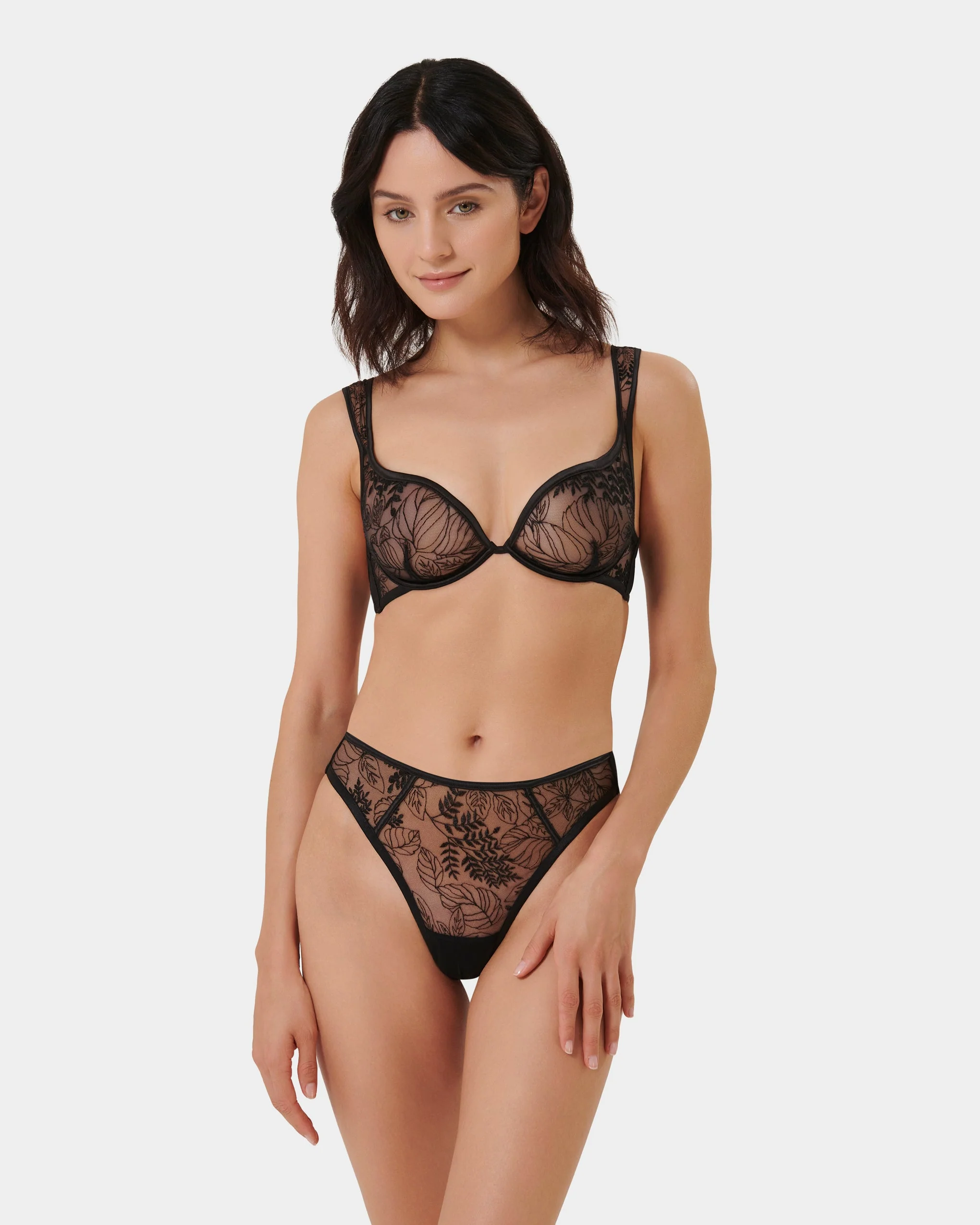 Seraphim Reggiseno con Ferretto Nero - Image 2