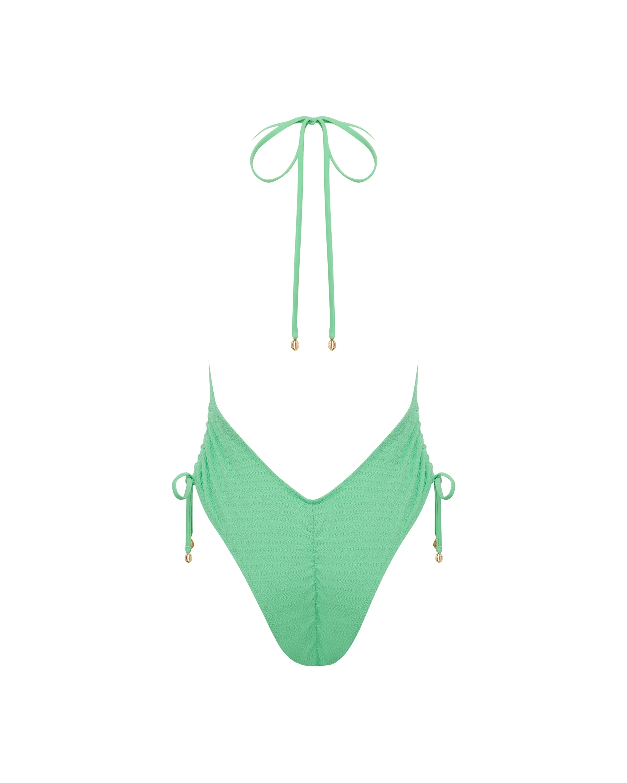 Shala Costume Intero Regolabile Verde Menta - Image 6
