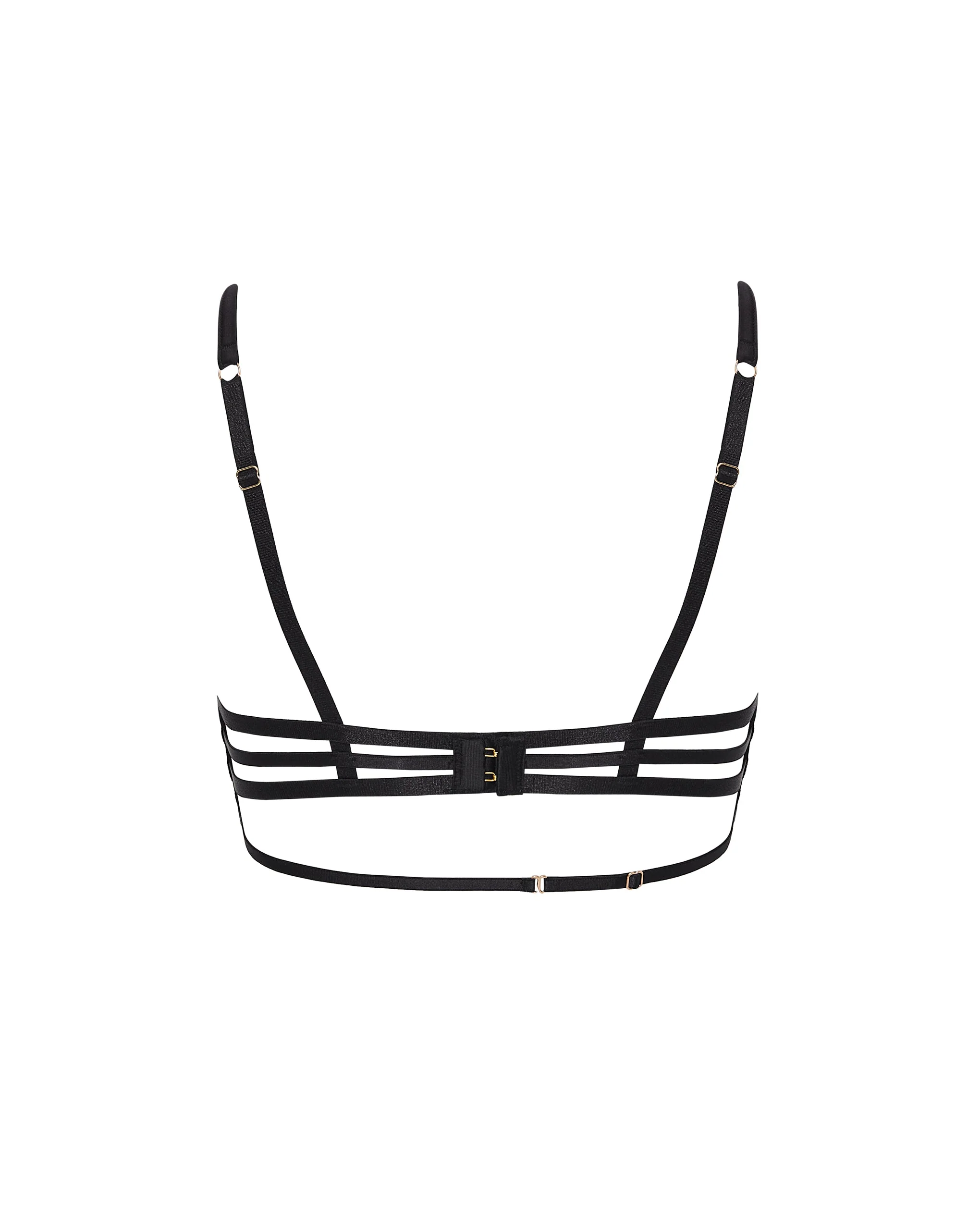 Shirin Reggiseno Semi-Aperto con Ferretto Nero - Image 6
