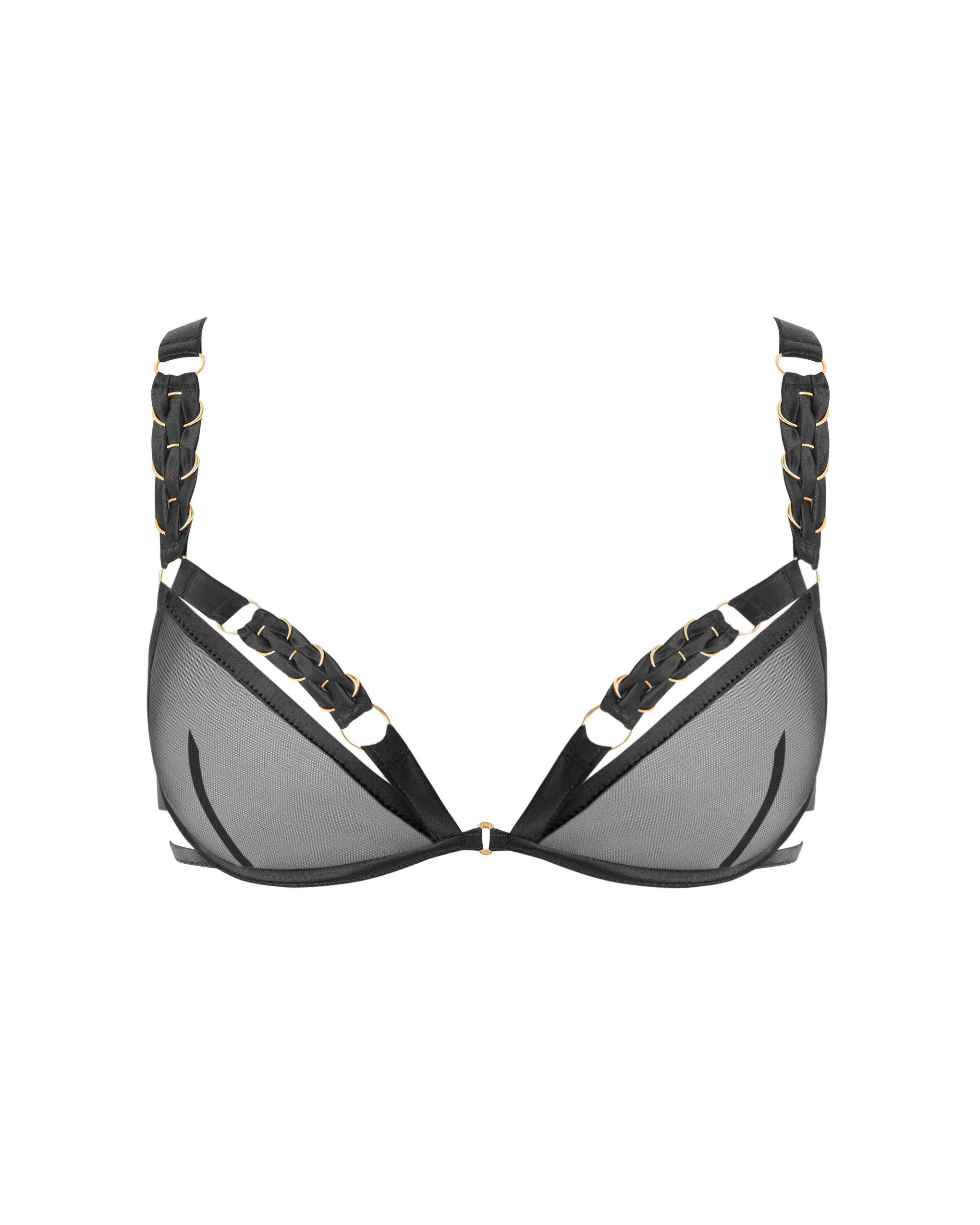 Suri Reggiseno in Mesh Nero - Image 5
