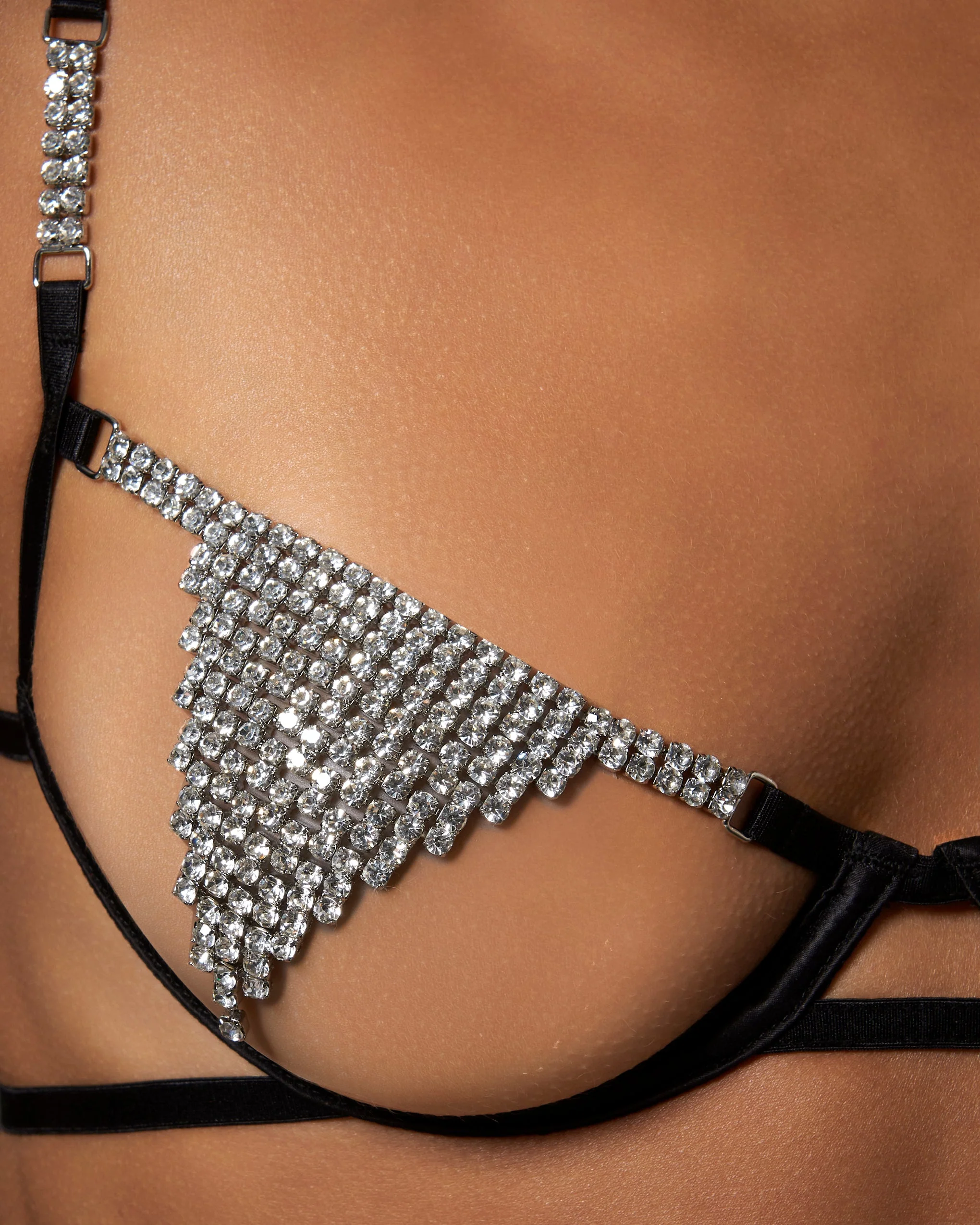 Susu Reggiseno con Ferretto Nero/Argento - Image 4