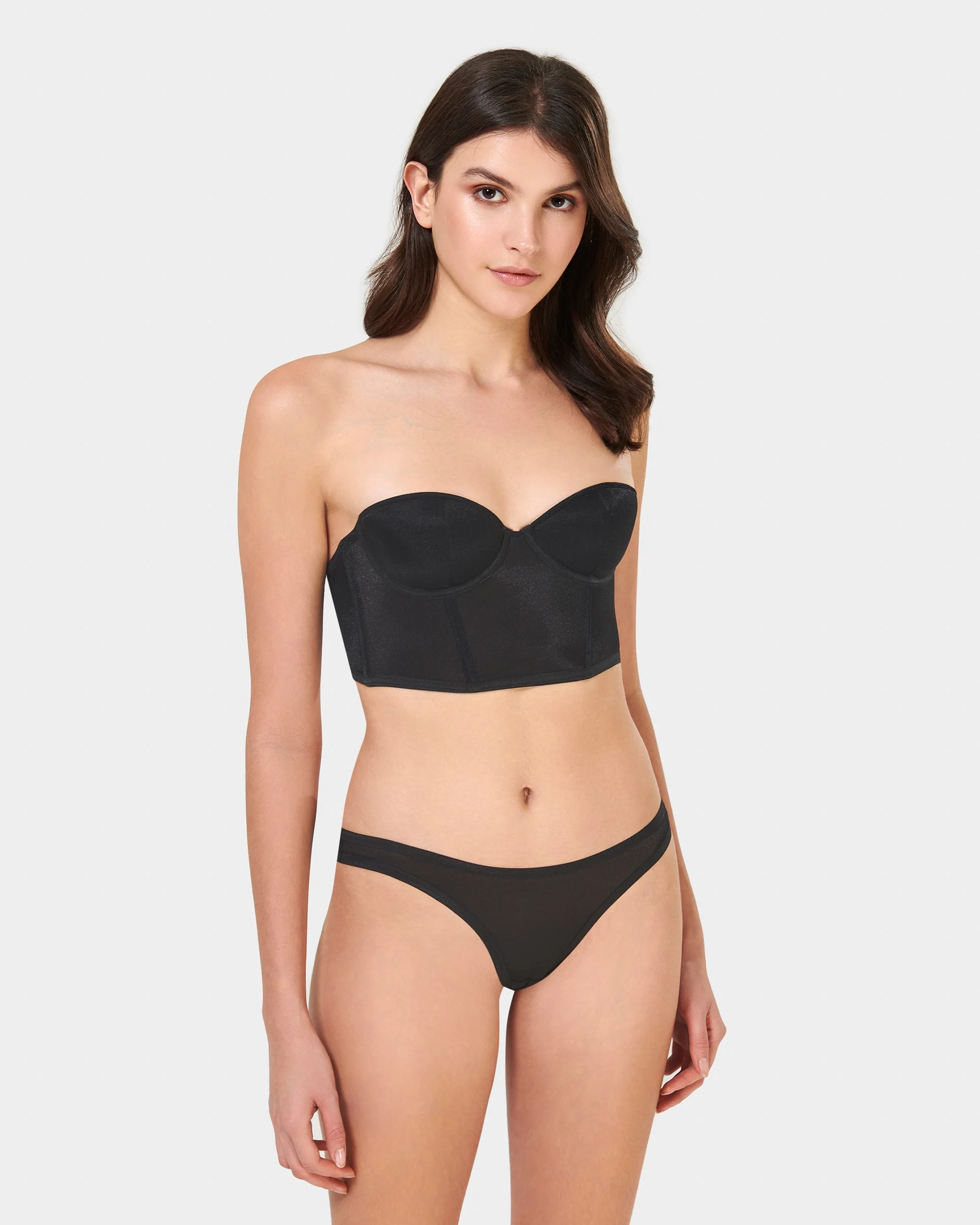 Thena Bustier Nero - Image 2