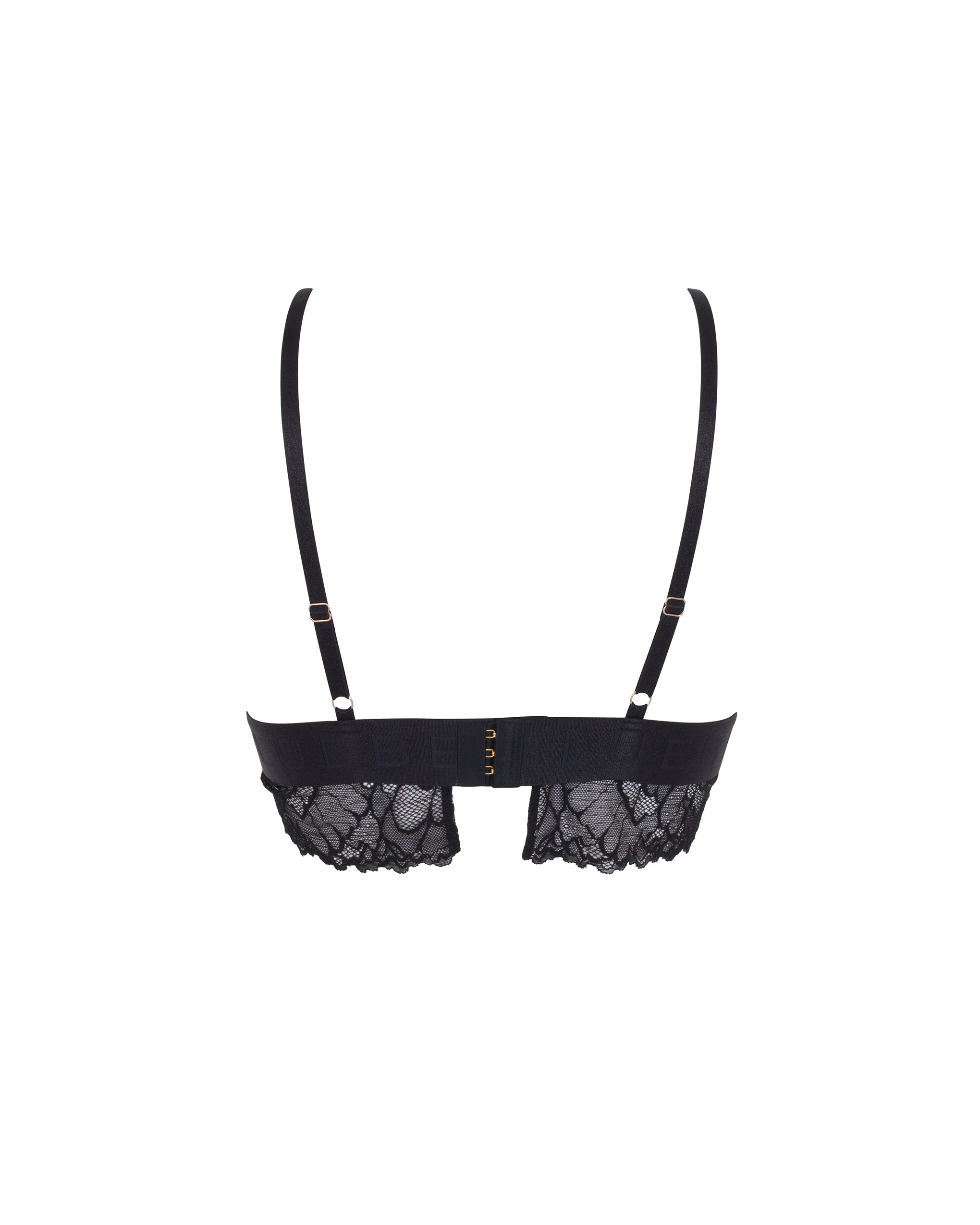 Tori Bralette In Pizzo Nero - Image 6
