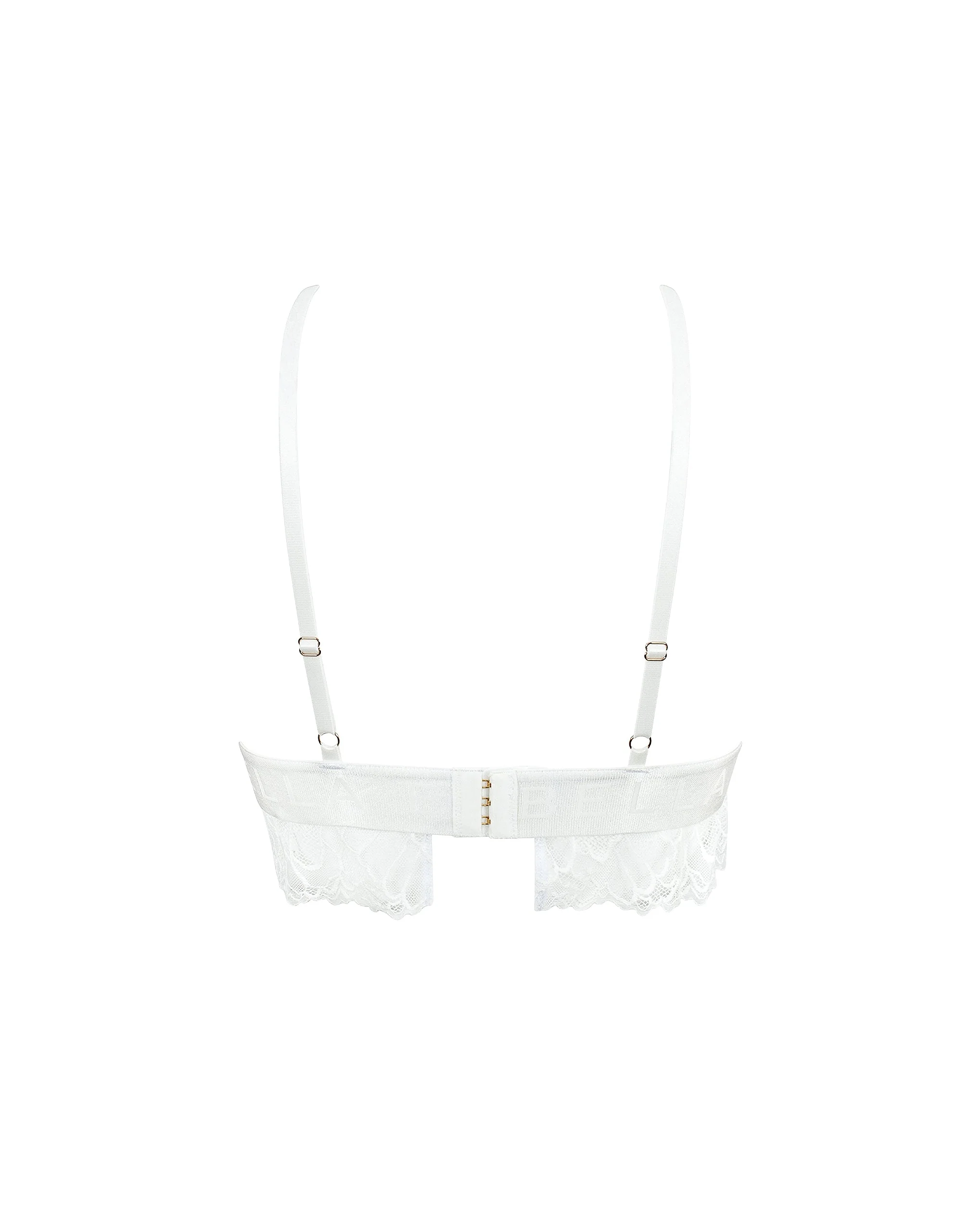 Tori Bralette In Pizzo Bianco - Image 6