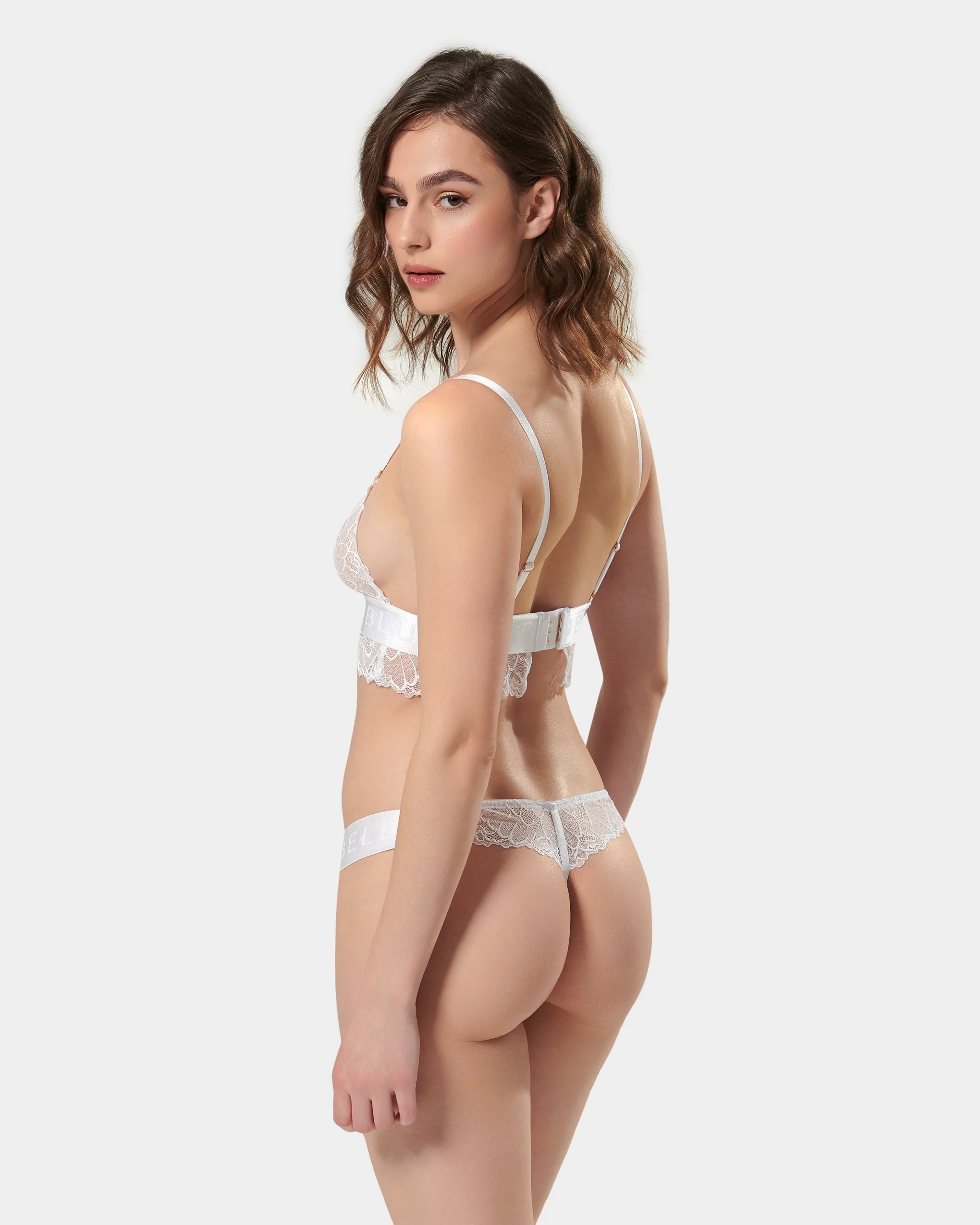 Tori Bralette In Pizzo Bianco - Image 8